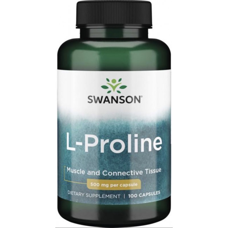 Swanson L-Proliin 500 mg 100 kapslit foto
